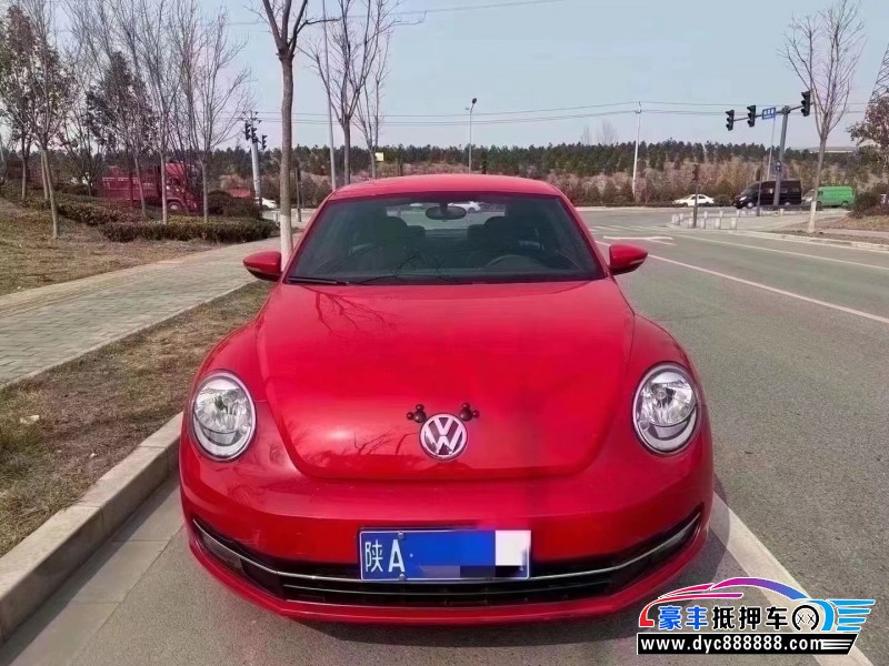 14年大众甲壳虫轿车抵押车出售