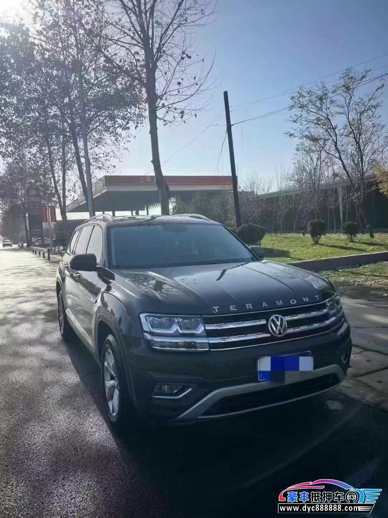 17年大众途昂轿车抵押车出售