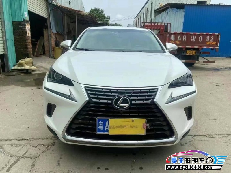 19年雷克萨斯NX轿车抵押车出售