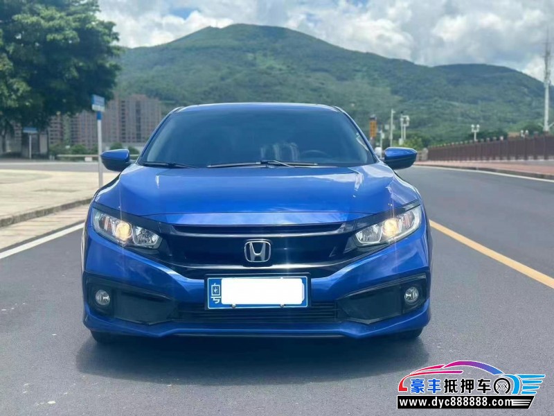 22年本田思域轿车抵押车出售