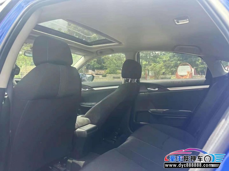 22年本田思域轿车抵押车出售