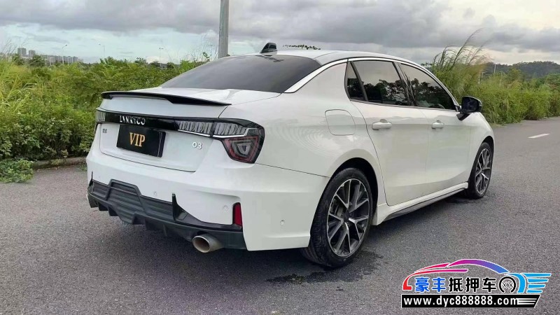 19年领克03轿车抵押车出售