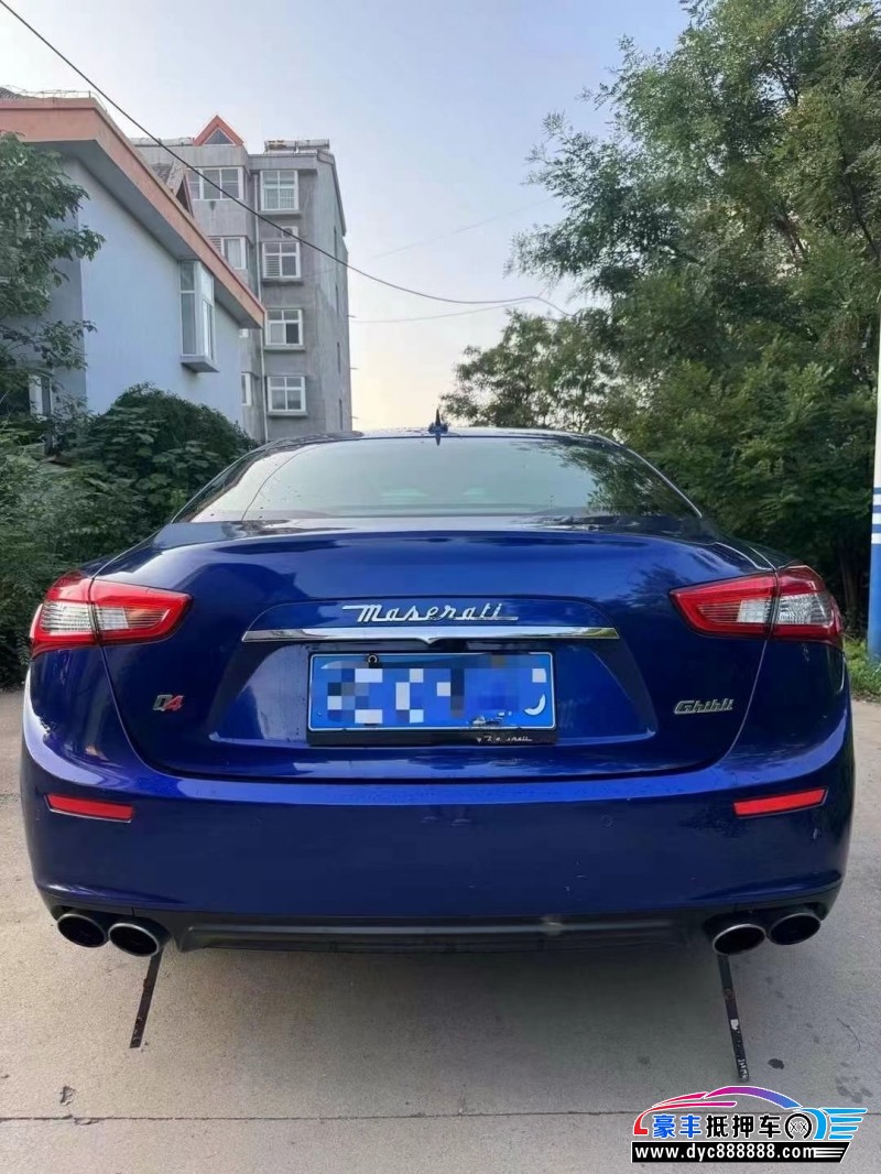 15年玛莎拉蒂Ghibli轿车抵押车出售