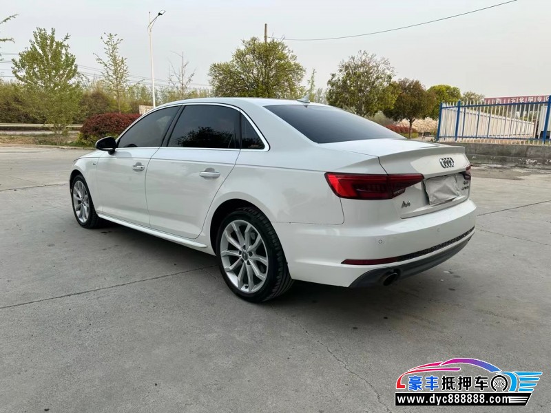 18年奥迪A4L轿车抵押车出售