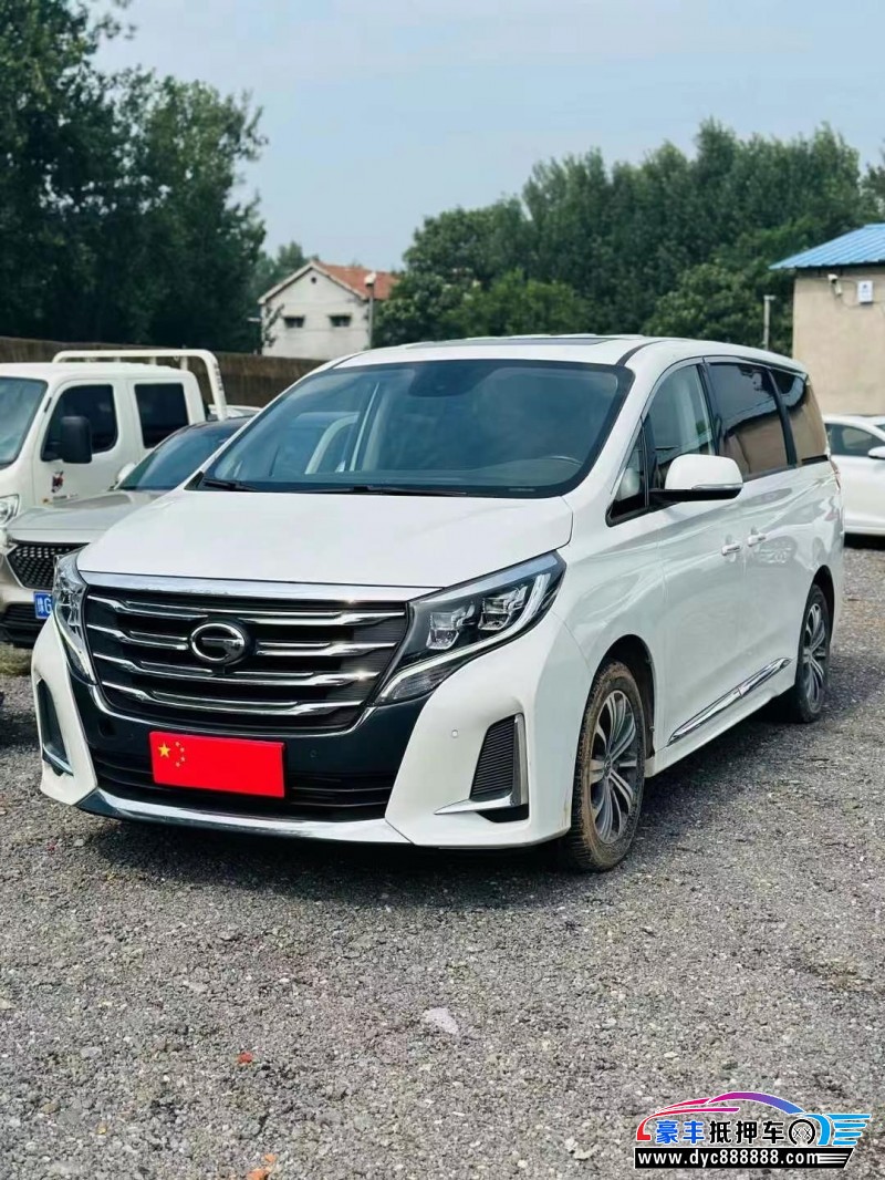 20年传祺M8轿车抵押车出售