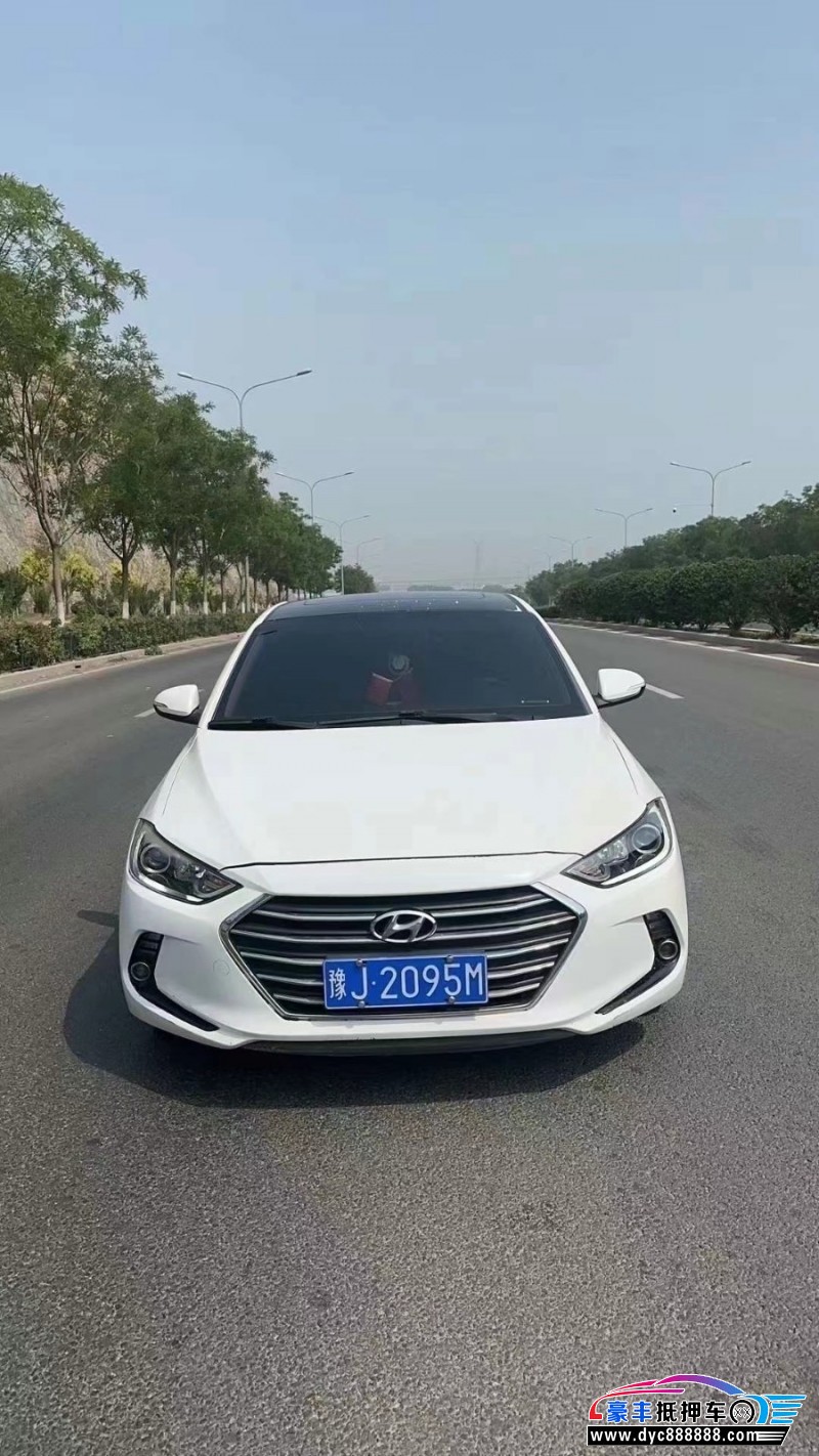 17年现代领动轿车抵押车出售