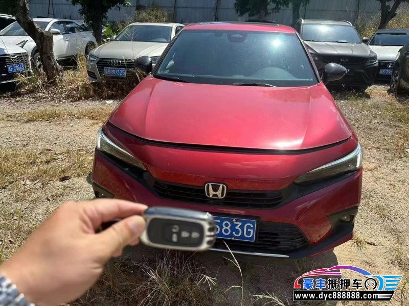 23年本田思域轿车抵押车出售