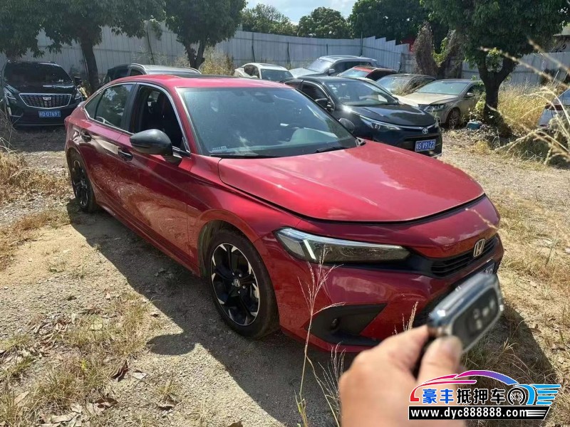 23年本田思域轿车抵押车出售