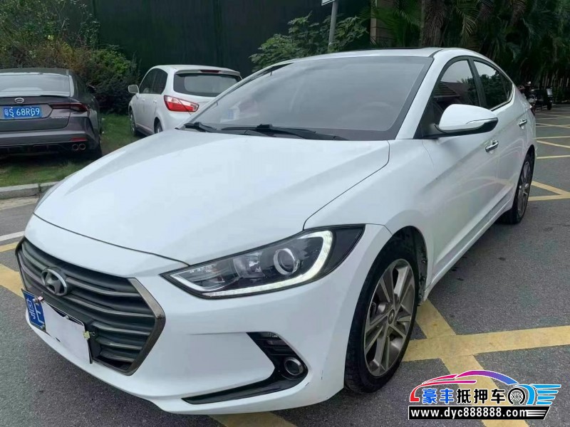 18年现代领动轿车抵押车出售