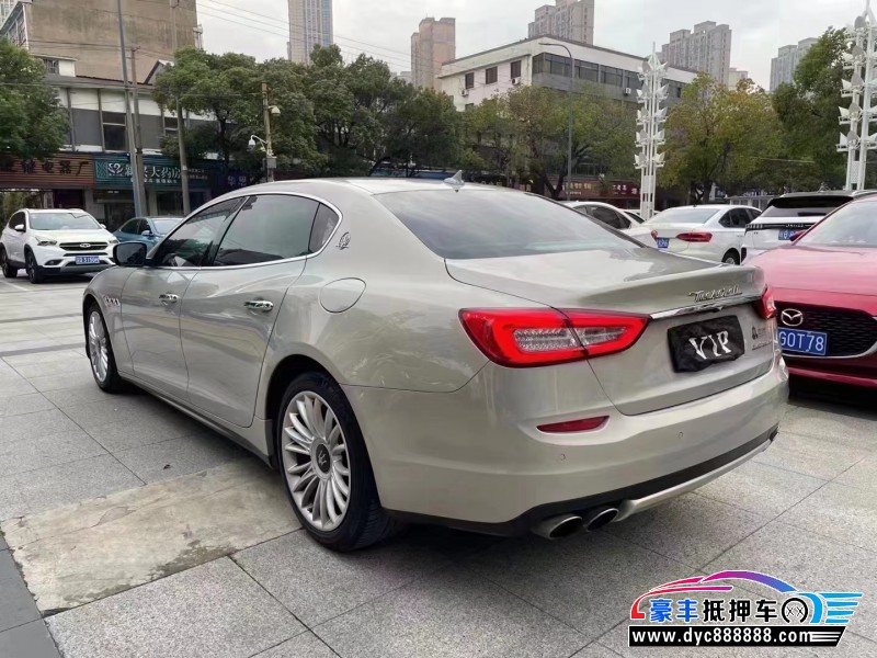 14年玛莎拉蒂总裁轿车抵押车出售