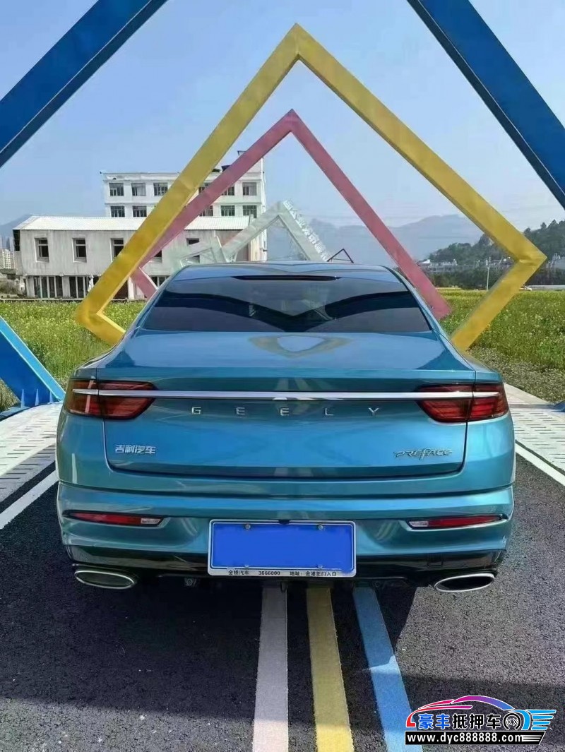 22年吉利星瑞轿车抵押车出售