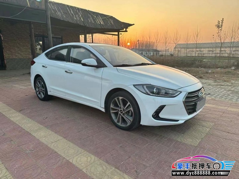 16年现代领动轿车抵押车出售