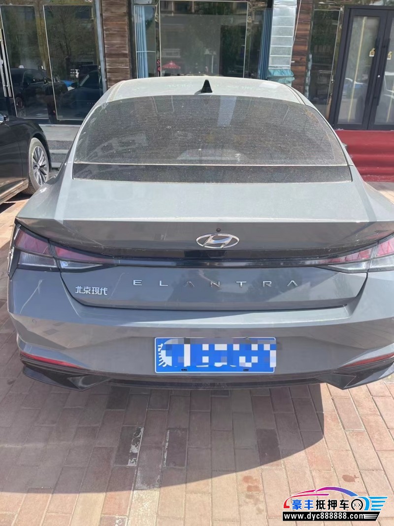 23年现代伊兰特轿车抵押车出售