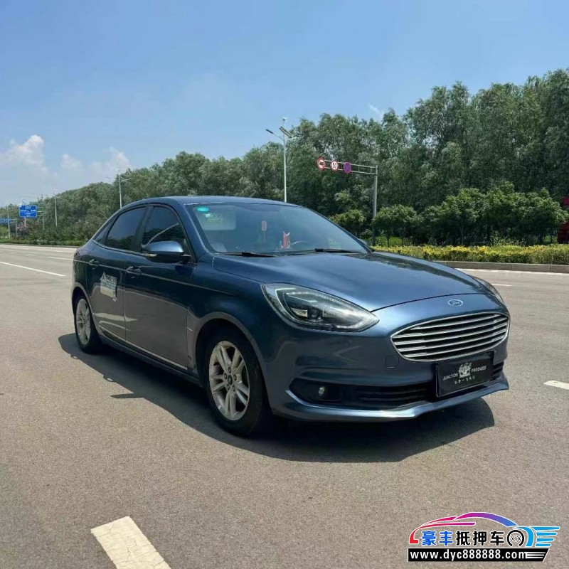 19年福特福睿斯轿车抵押车出售