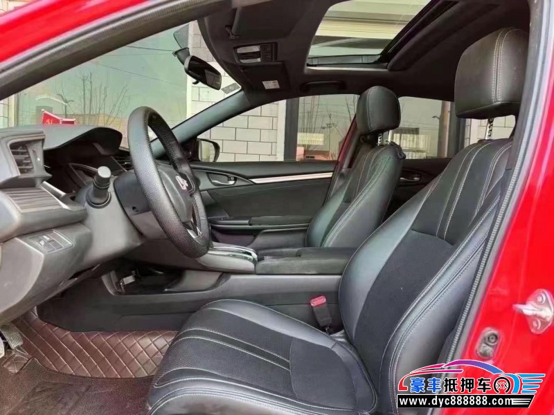 22年本田思域轿车抵押车出售