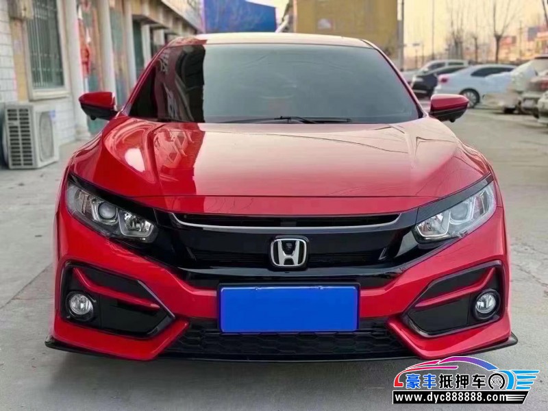 22年本田思域轿车抵押车出售