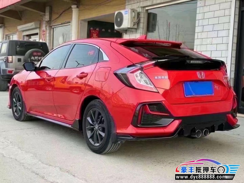 22年本田思域轿车抵押车出售