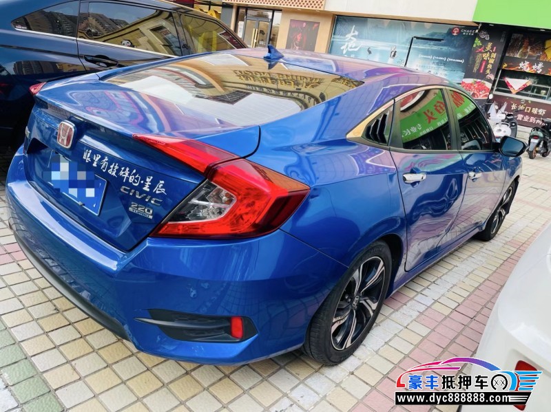 19年本田思域轿车抵押车出售