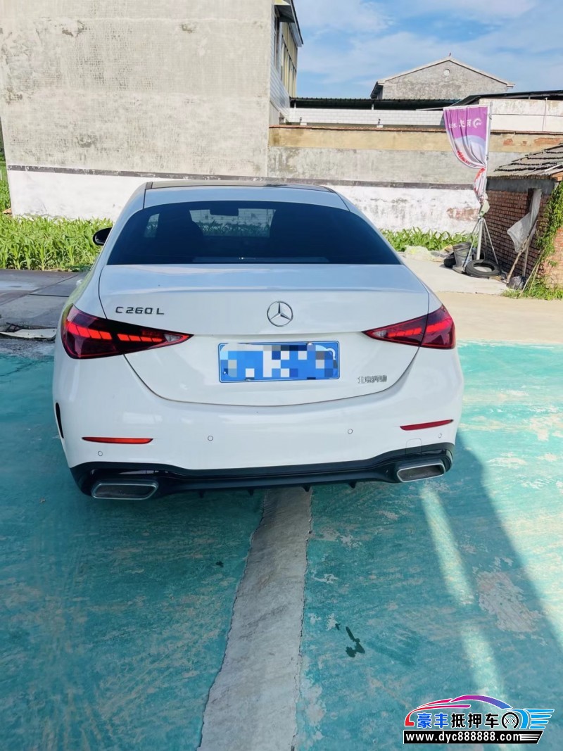 22年奔驰C轿车抵押车出售