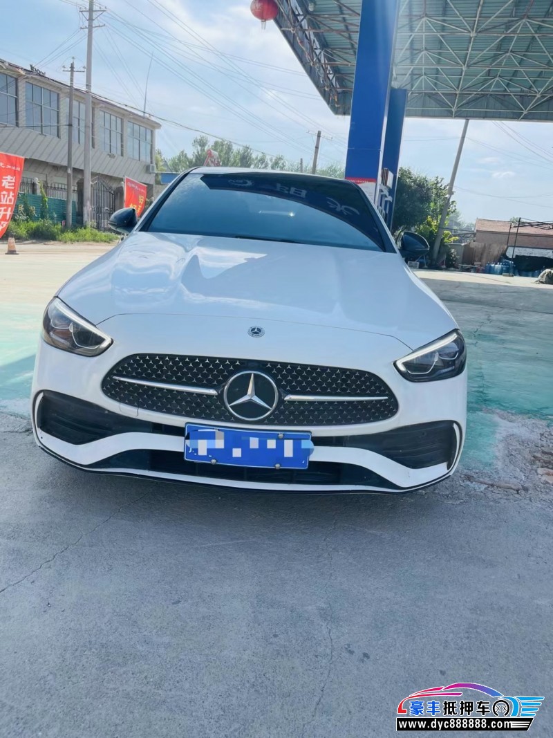 22年奔驰C轿车抵押车出售