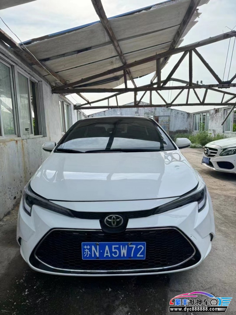 23年丰田雷凌轿车抵押车出售