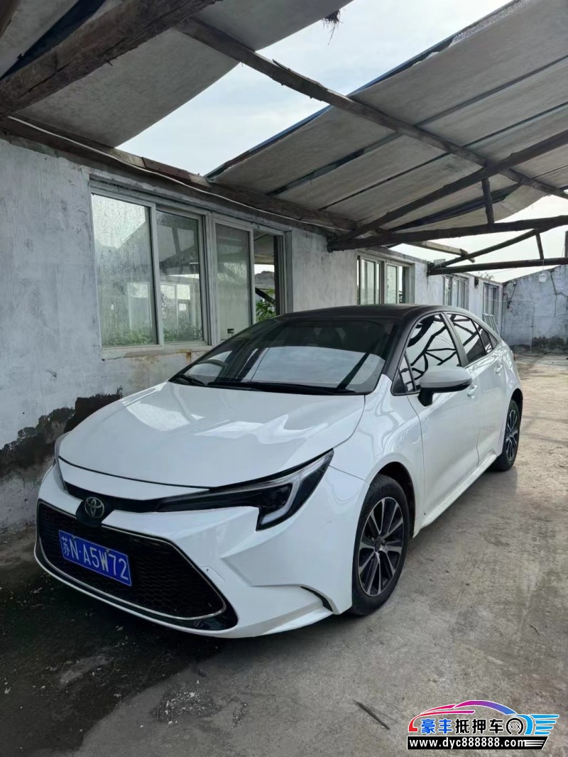 23年丰田雷凌轿车抵押车出售