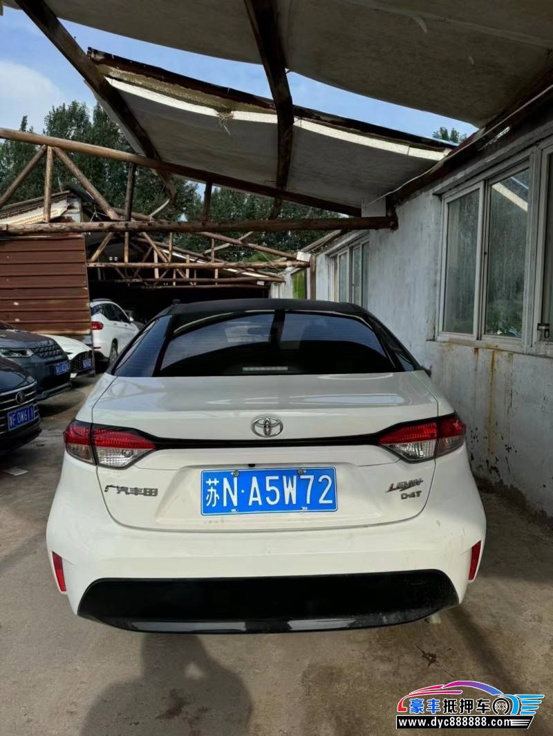 23年丰田雷凌轿车抵押车出售