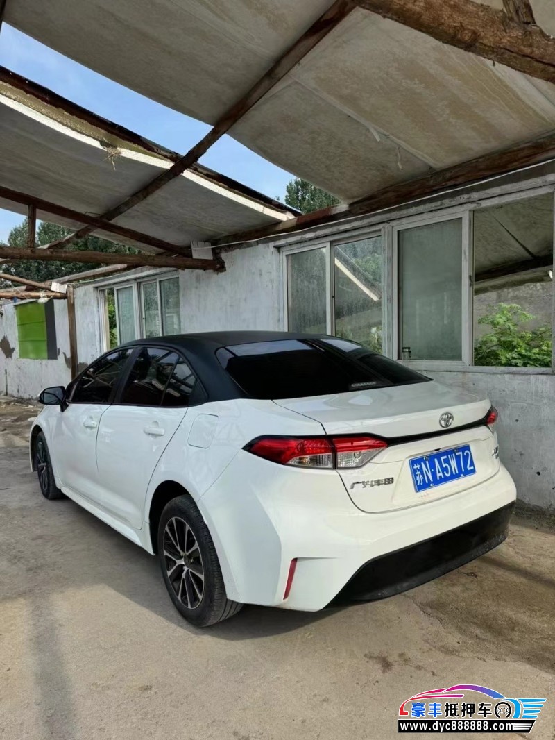 23年丰田雷凌轿车抵押车出售