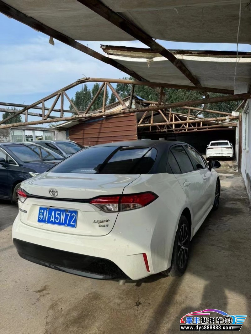 23年丰田雷凌轿车抵押车出售