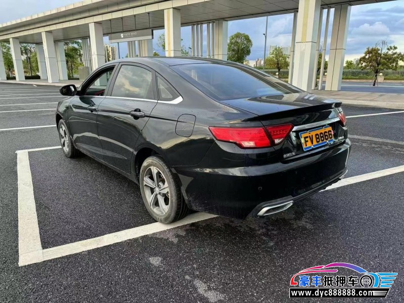 18年吉利帝豪GL轿车抵押车出售