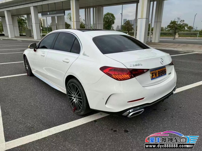 23年奔驰C轿车抵押车出售