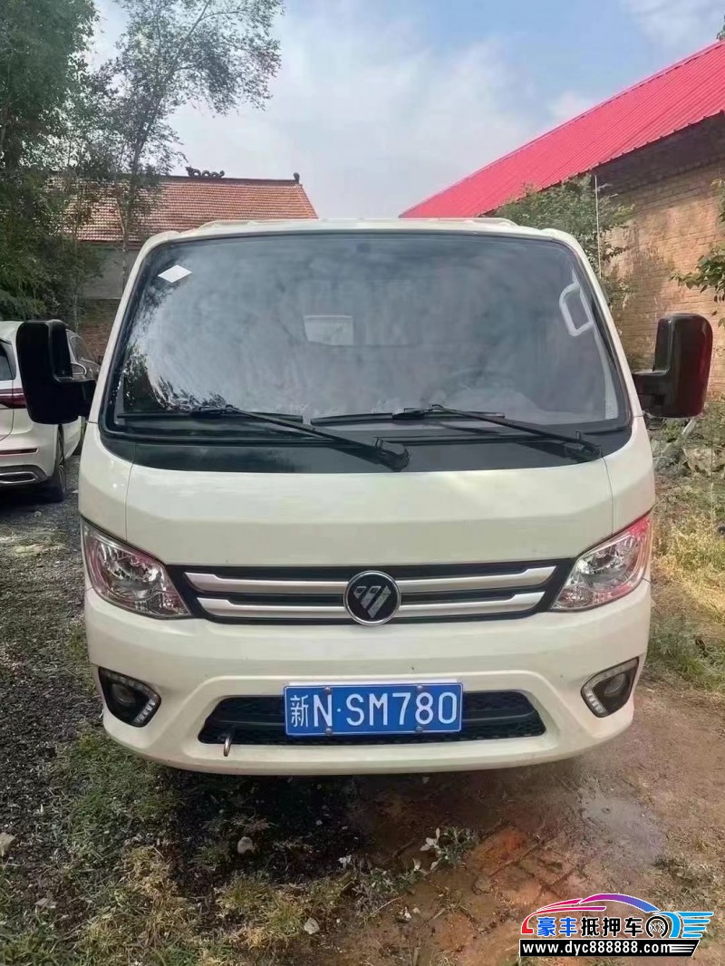 22年福田平板轿车抵押车出售