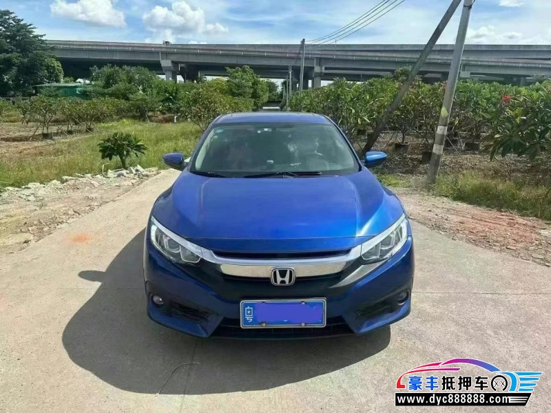 19年本田思域轿车抵押车出售