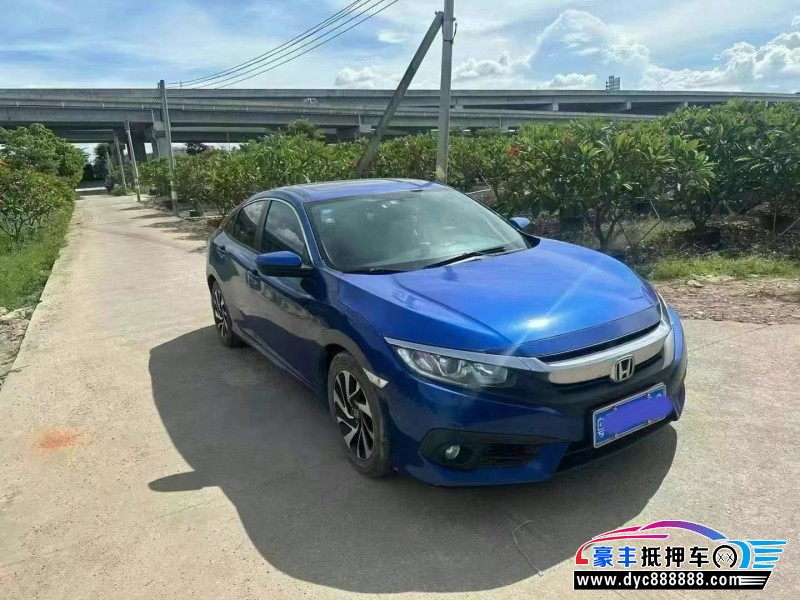 19年本田思域轿车抵押车出售