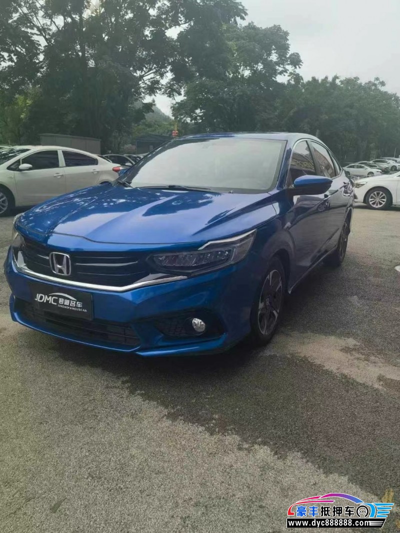 21年本田享域轿车抵押车出售