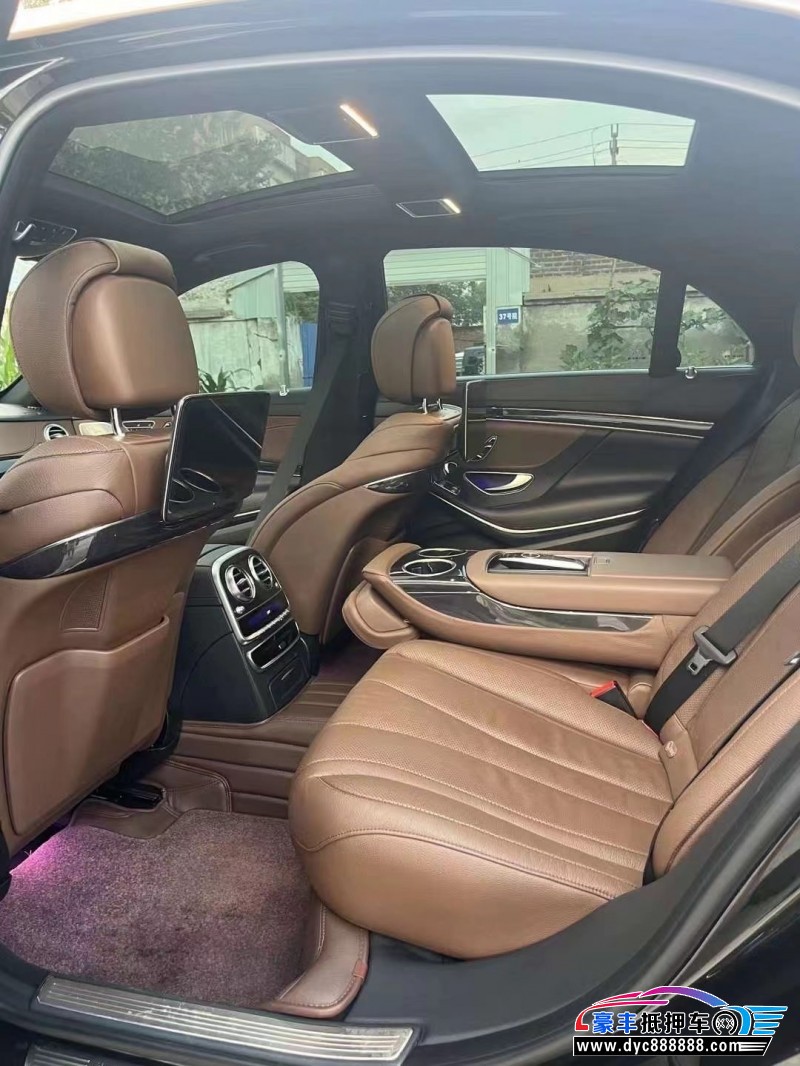 21年奔驰S轿车抵押车出售