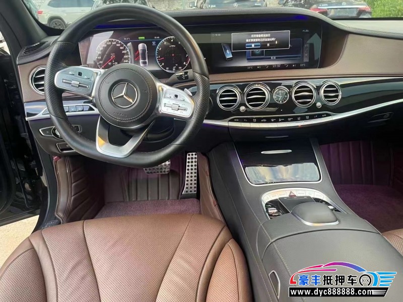 21年奔驰S轿车抵押车出售