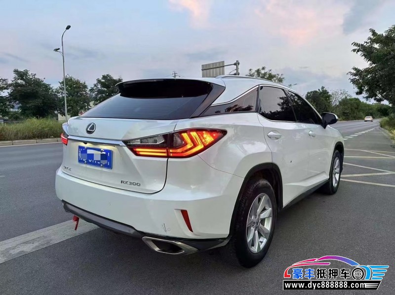 16年雷克萨斯RX轿车抵押车出售