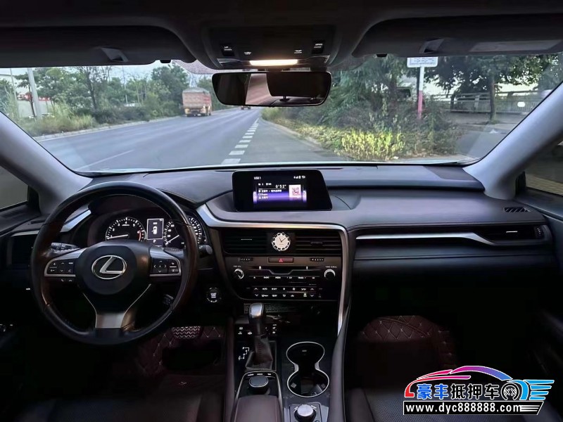 16年雷克萨斯RX轿车抵押车出售