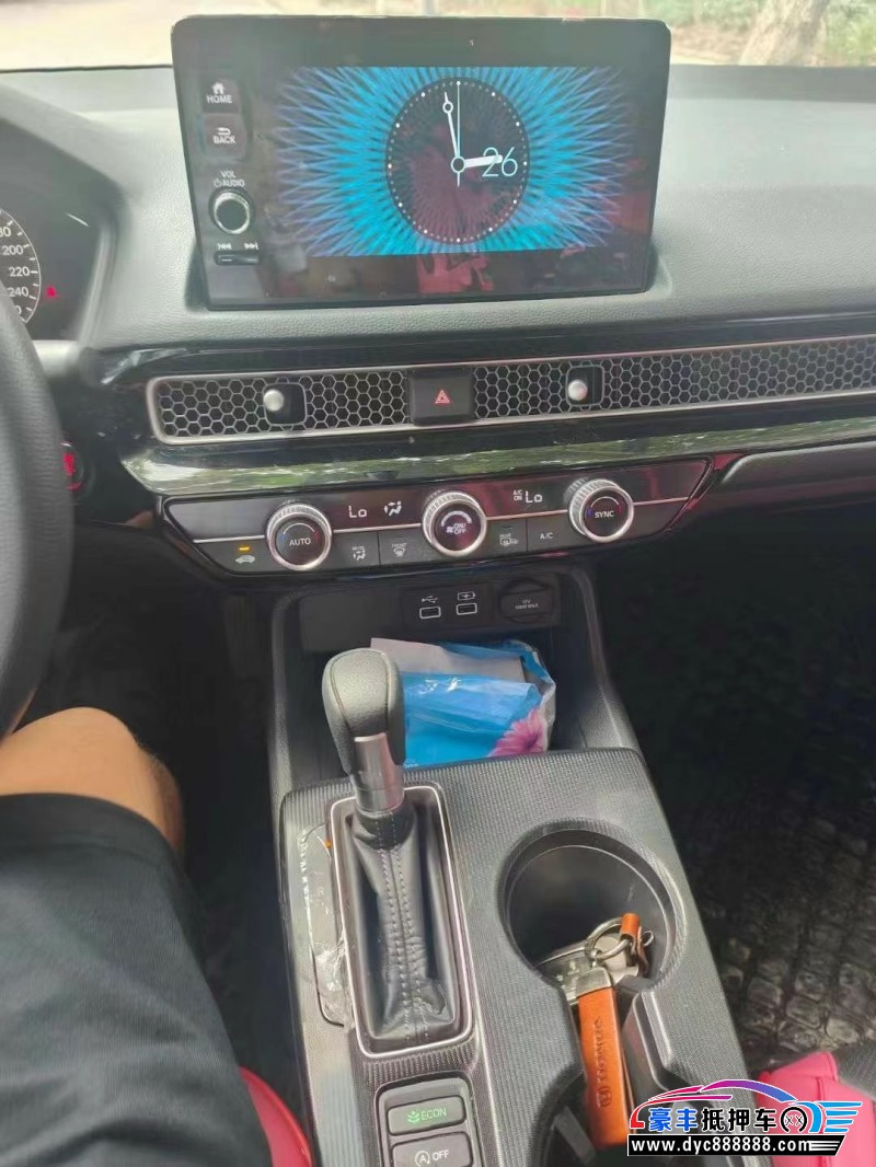 23年本田思域轿车抵押车出售