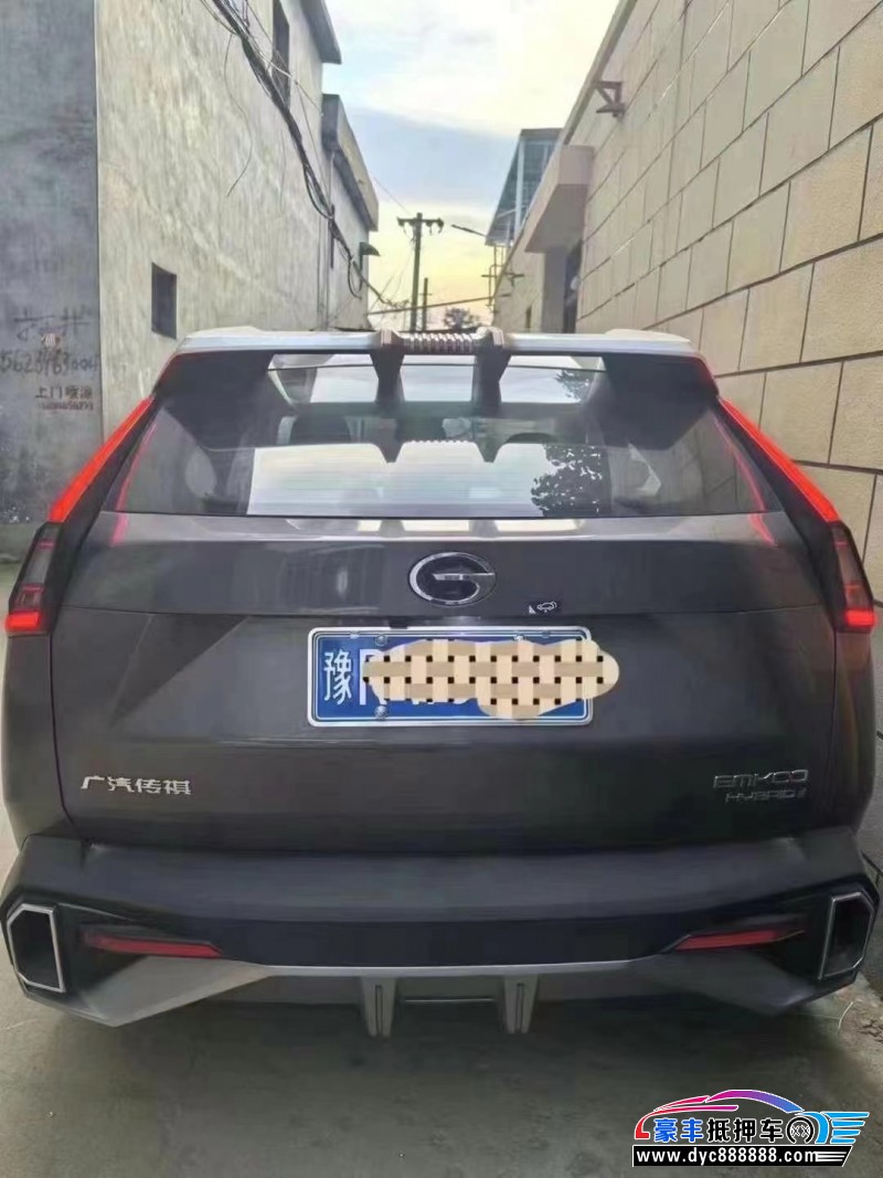 24年传祺影酷轿车抵押车出售