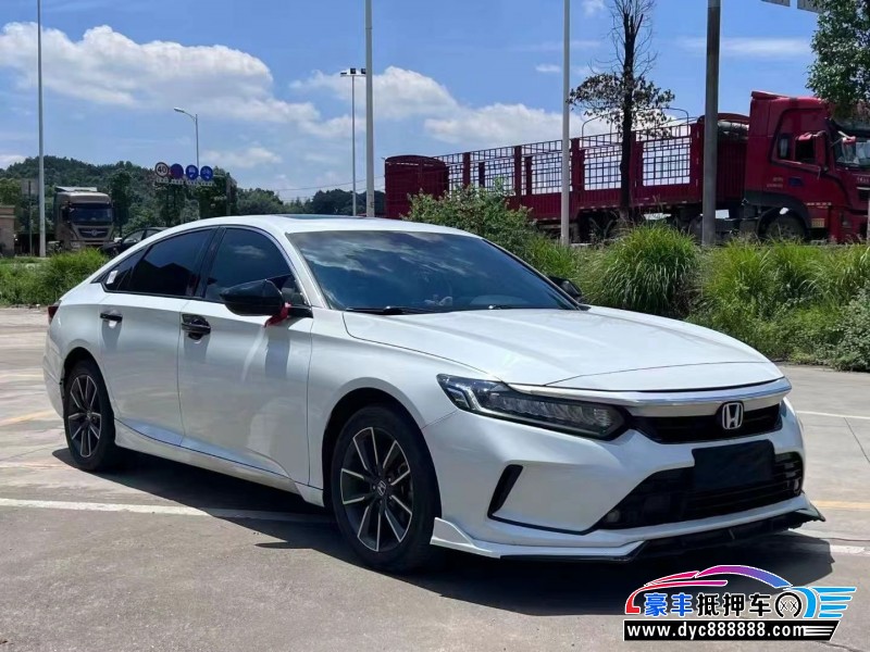 22年本田英诗派轿车抵押车出售