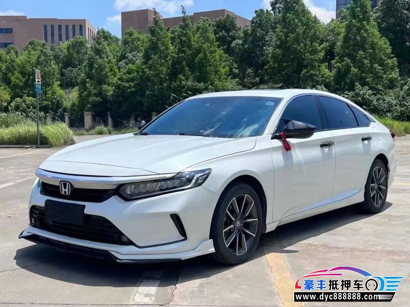 22年本田英诗派轿车抵押车出售