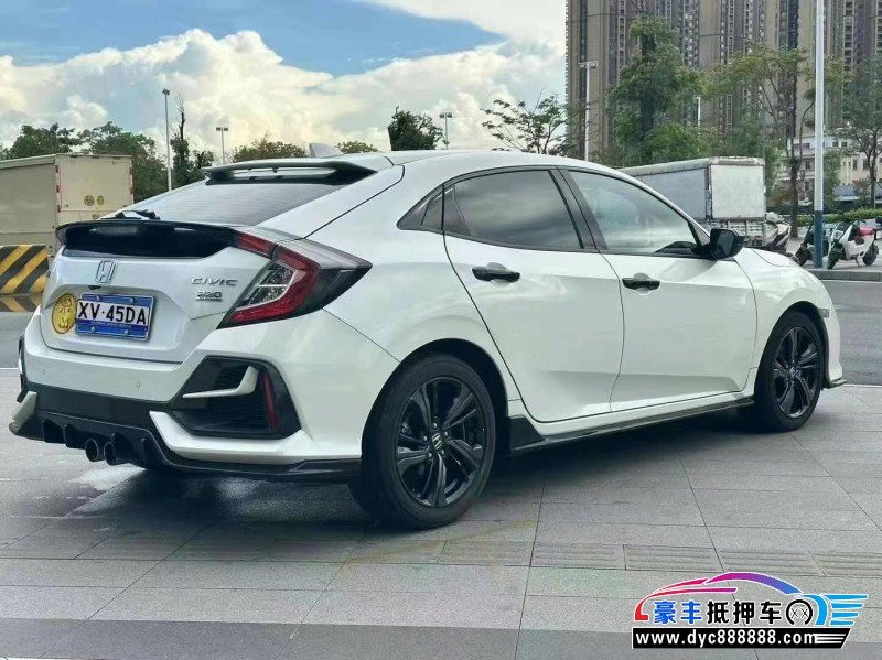 22年本田思域轿车抵押车出售