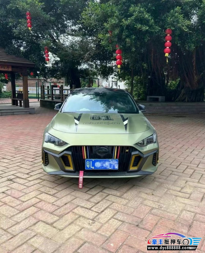 22年传祺影豹轿车抵押车出售