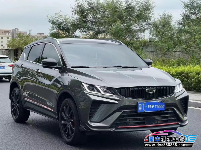 23年吉利缤越轿车抵押车出售