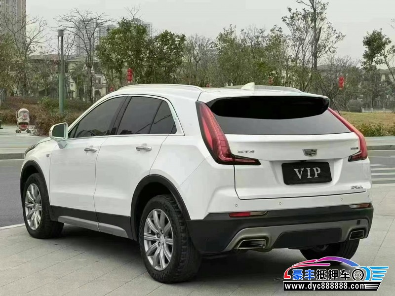 19年凯迪拉克XT4轿车抵押车出售