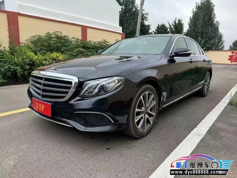 18年奔驰E轿车抵押车出售