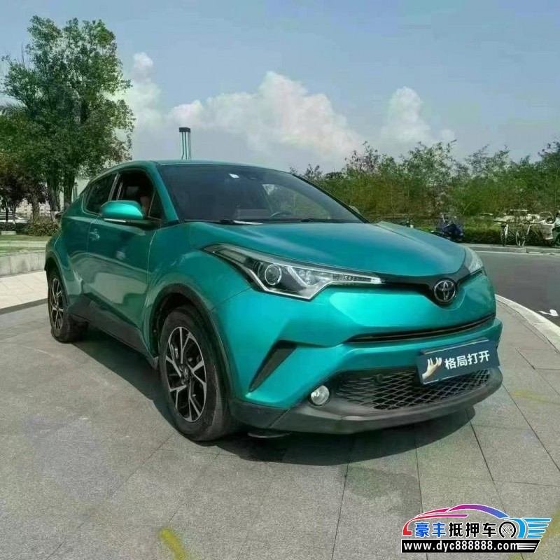 20年丰田C-HR轿车抵押车出售