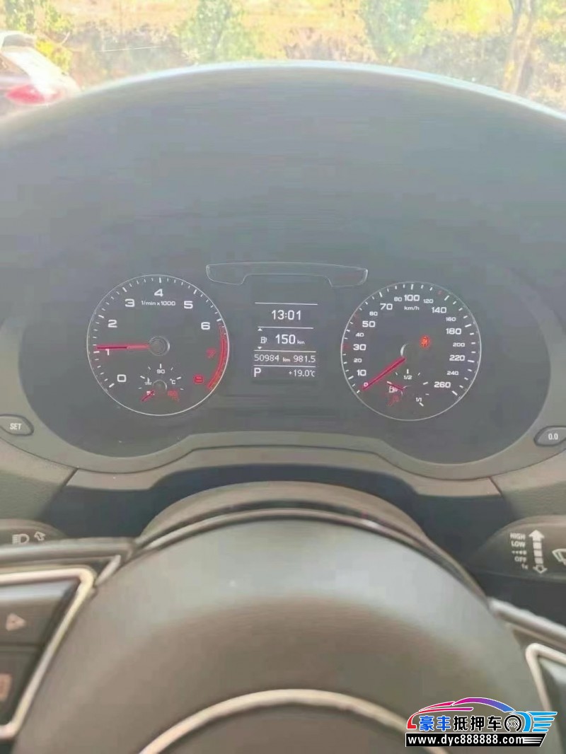 19年奥迪Q3SUV抵押车出售